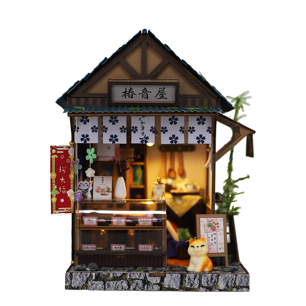 微缩小屋-和果子店